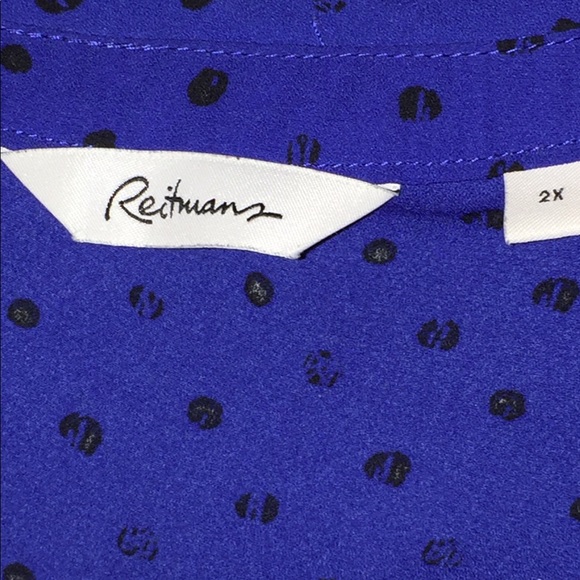 Reitman’s Gorgeous Blue Button Down Shirt Dress - Picture 2 of 10